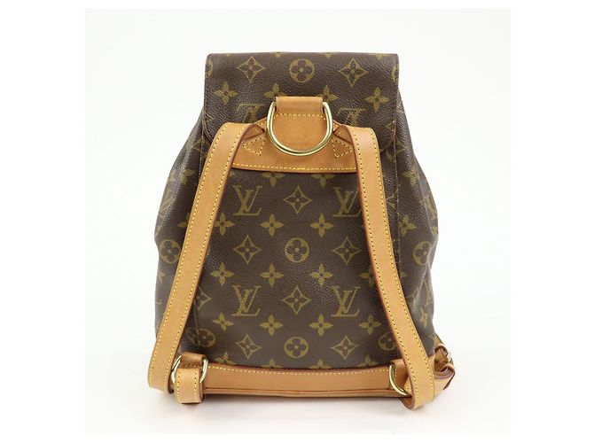 Zaino Louis Vuitton Monogram Montsouris MM Brown M51136 - vista 2