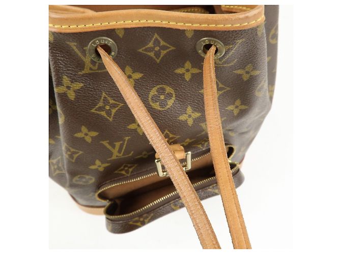 Zaino Louis Vuitton Monogram Montsouris MM Brown M51136 - vista 20