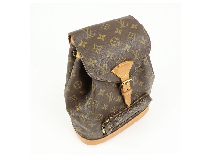 Zaino Louis Vuitton Monogram Montsouris MM Brown M51136 - vista 4