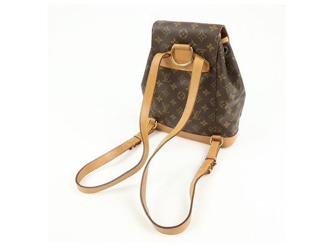 Zaino Louis Vuitton Monogram Montsouris MM Brown M51136 - vista 6