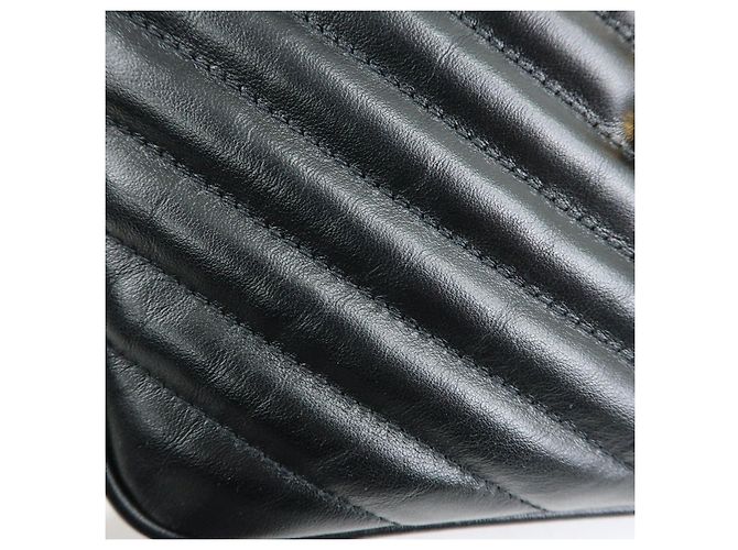Autre Marque SAINT LAURENT PARIS Borsa a Tracolla Cassandra Black 612544 - vista 14