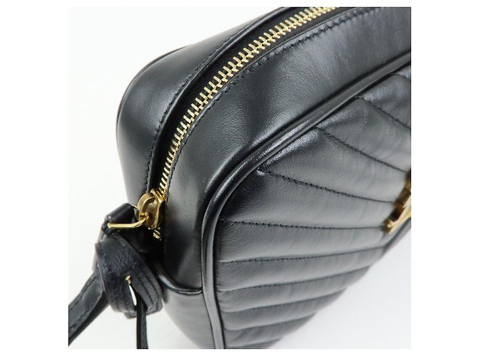 Autre Marque SAINT LAURENT PARIS Borsa a Tracolla Cassandra Black 612544 - vista 15