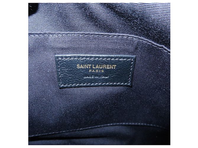 Autre Marque SAINT LAURENT PARIS Borsa a Tracolla Cassandra Black 612544 - vista 22