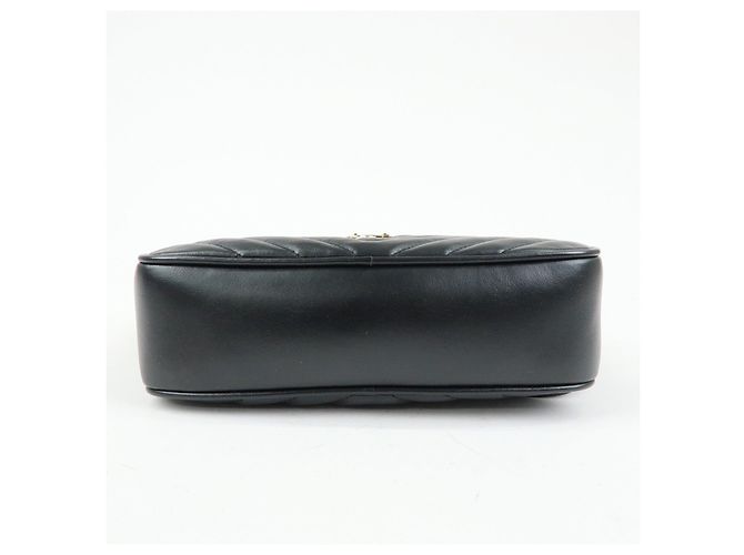 Autre Marque SAINT LAURENT PARIS Borsa a Tracolla Cassandra Black 612544 - vista 5