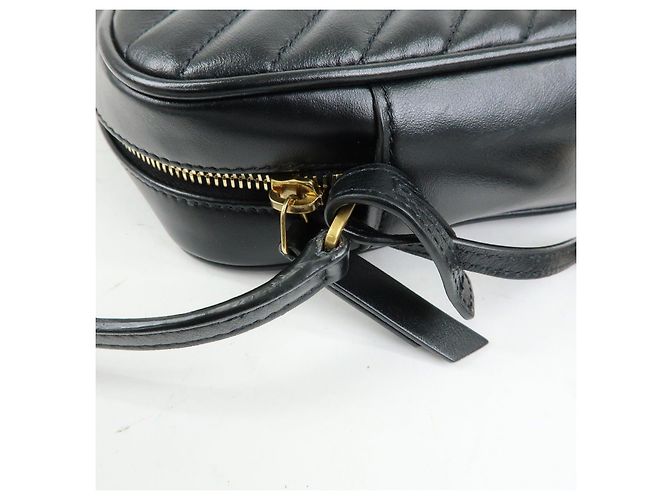 Autre Marque SAINT LAURENT PARIS Borsa a Tracolla Cassandra Black 612544 - vista 9