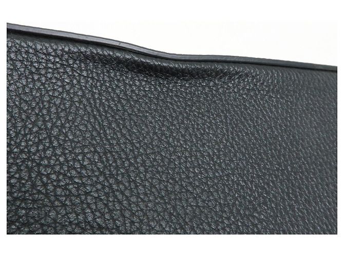 Borsa a tracolla in pelle VERSACE Virtus Nero Beige - vista 12