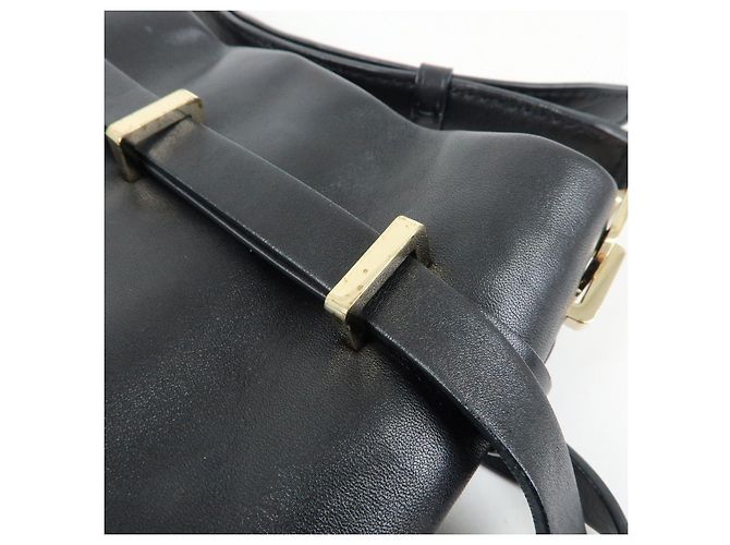 Borsa a spalla e a tracolla in pelle Logo Tiffany & Co Nero - vista 12