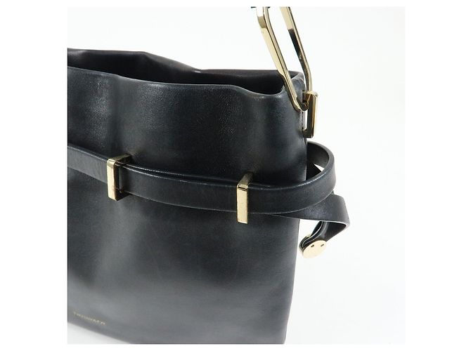 Borsa a spalla e a tracolla in pelle Logo Tiffany & Co Nero - vista 15