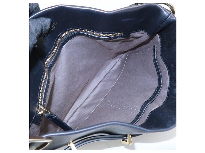 Borsa a spalla e a tracolla in pelle Logo Tiffany & Co Nero - vista 21