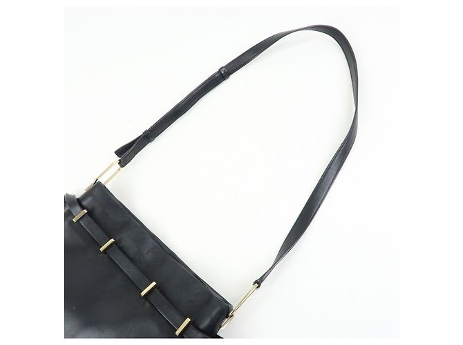 Borsa a spalla e a tracolla in pelle Logo Tiffany & Co Nero - vista 6