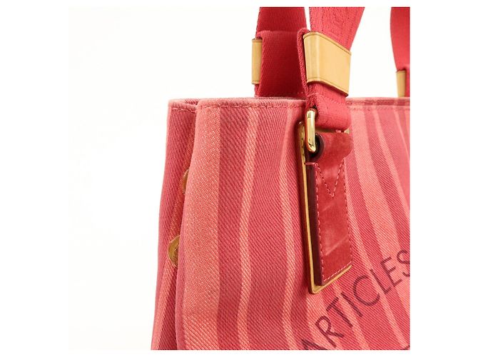 Louis Vuitton Plan Soleil Cabas PM Tote Bag Rouge Grenadine M94146 - vista 15
