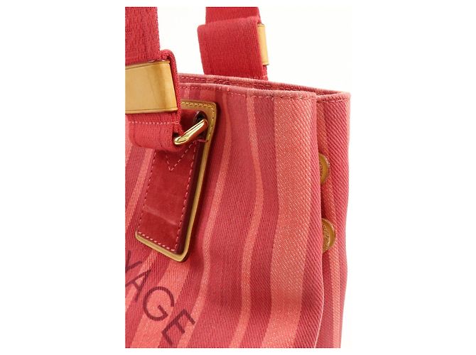 Louis Vuitton Plan Soleil Cabas PM Tote Bag Rouge Grenadine M94146 - vista 16