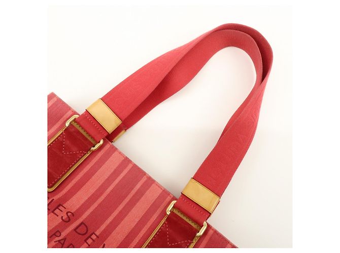 Louis Vuitton Plan Soleil Cabas PM Tote Bag Rouge Grenadine M94146 - vista 6