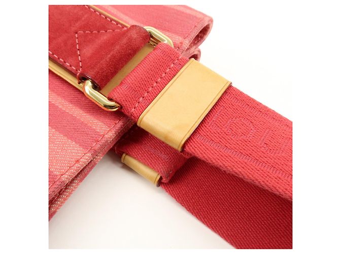 Louis Vuitton Plan Soleil Cabas PM Tote Bag Rouge Grenadine M94146 - vista 7