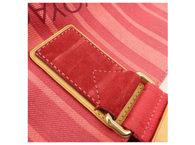 Louis Vuitton Plan Soleil Cabas PM Tote Bag Rouge Grenadine M94146 - vista 9
