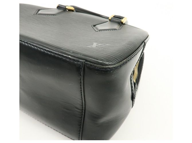 Borsa a mano Louis Vuitton Sablons in pelle Epi Noir Black M52042 - vista 10
