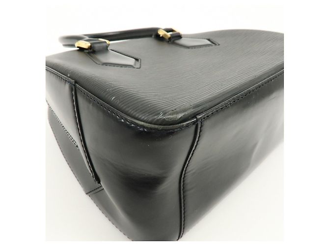 Borsa a mano Louis Vuitton Sablons in pelle Epi Noir Black M52042 - vista 11