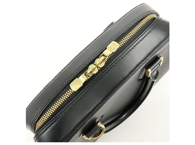 Borsa a mano Louis Vuitton Sablons in pelle Epi Noir Black M52042 - vista 19