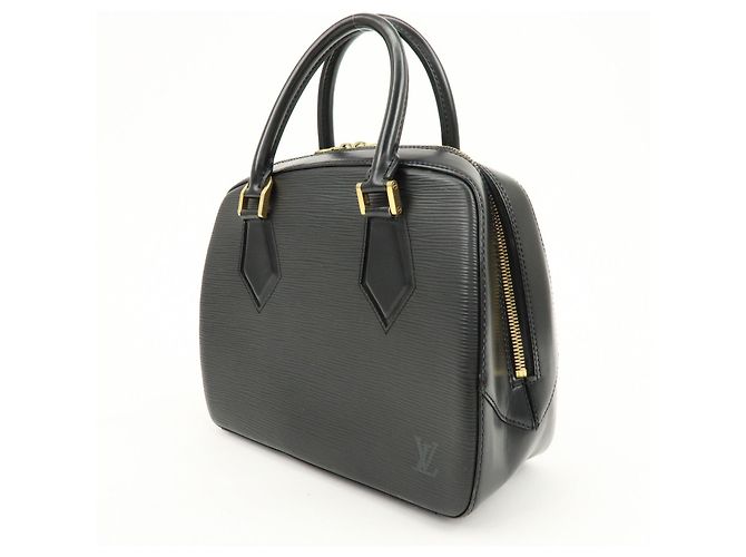 Borsa a mano Louis Vuitton Sablons in pelle Epi Noir Black M52042 - vista 3