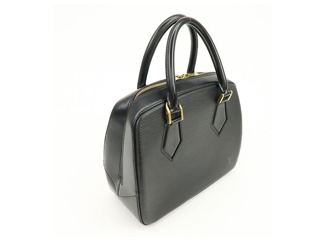 Borsa a mano Louis Vuitton Sablons in pelle Epi Noir Black M52042 - vista 4