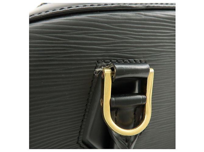 Borsa a mano Louis Vuitton Sablons in pelle Epi Noir Black M52042 - vista 8