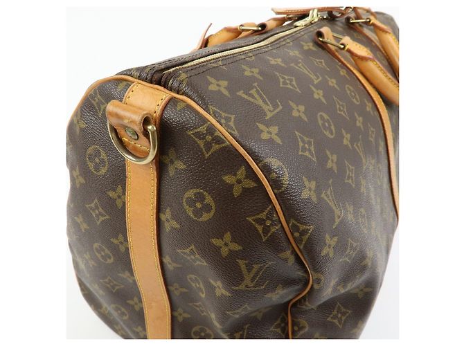 Louis Vuitton Monogram Keep All Bandouliere 55 Boston Bag M41414 - vista 15