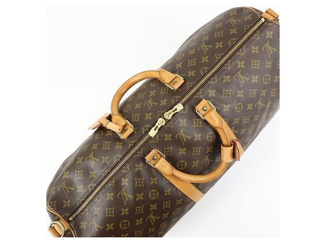 Louis Vuitton Monogram Keep All Bandouliere 55 Boston Bag M41414 - vista 18