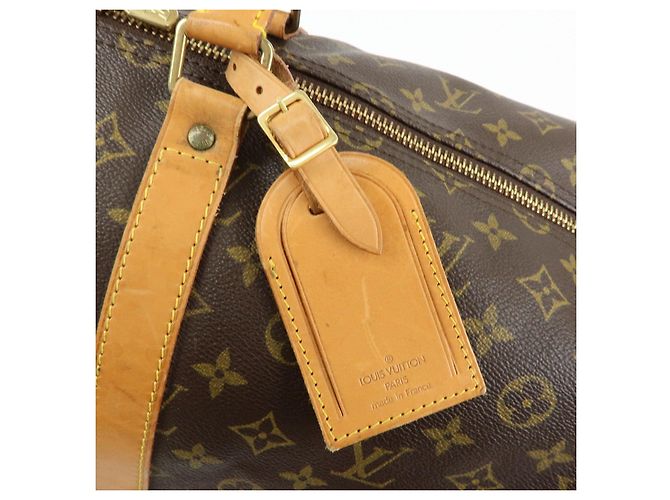 Louis Vuitton Monogram Keep All Bandouliere 55 Boston Bag M41414 - vista 19