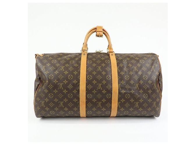 Louis Vuitton Monogram Keep All Bandouliere 55 Boston Bag M41414 - vista 2