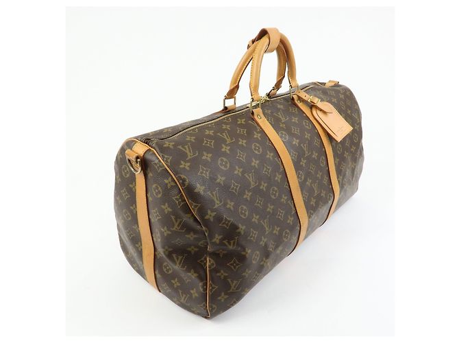 Louis Vuitton Monogram Keep All Bandouliere 55 Boston Bag M41414 - vista 4