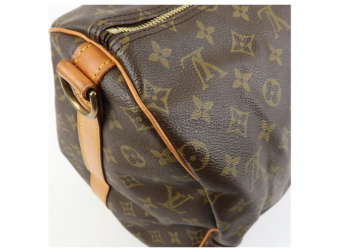 Louis Vuitton Monogram Keep All Bandouliere 55 Borsa Boston M41414 - vista 17