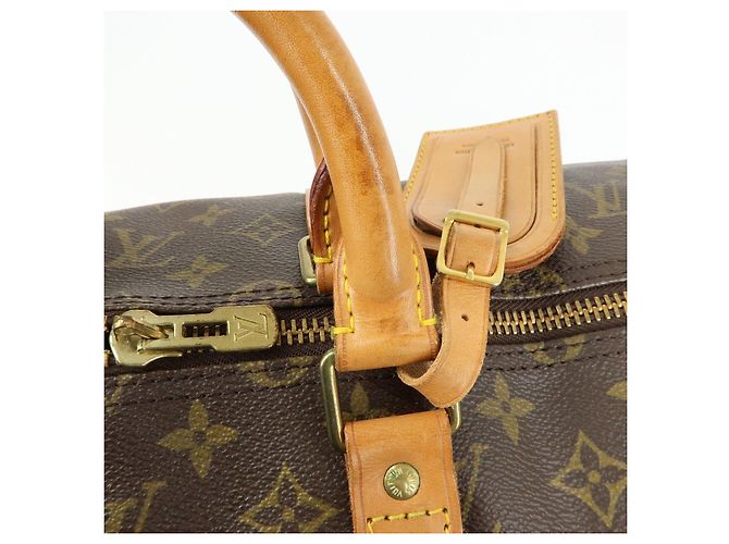 Louis Vuitton Monogram Keep All Bandouliere 55 Borsa Boston M41414 - vista 9