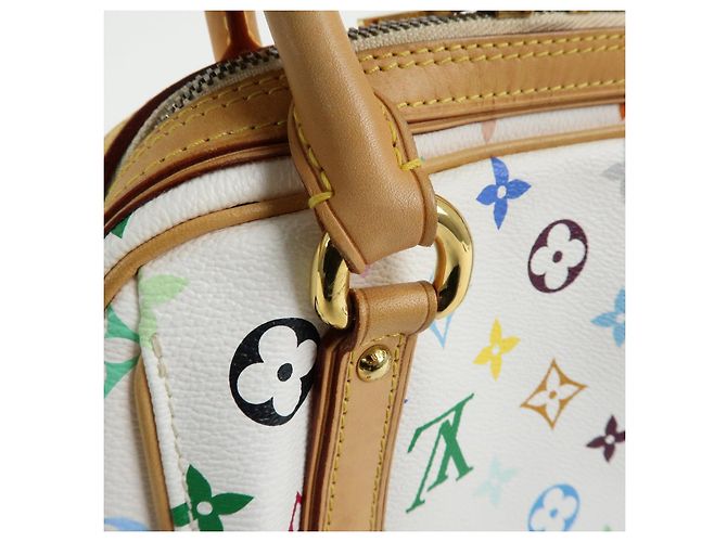 Louis Vuitton Monogram Multicolor Priscilla Hand Bag Blanc M40096 - vista 10