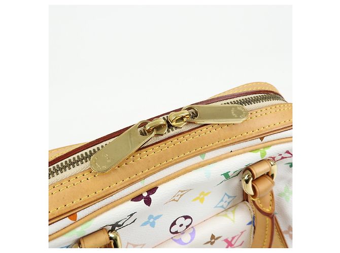 Louis Vuitton Monogram Multicolor Priscilla Hand Bag Blanc M40096 - vista 15