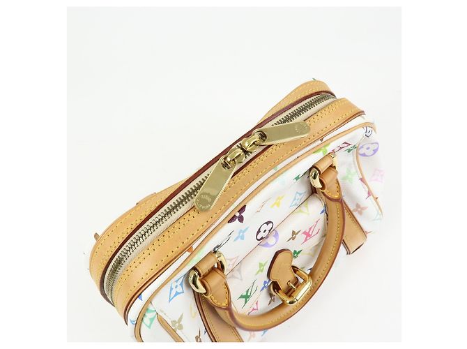 Louis Vuitton Monogram Multicolor Priscilla Hand Bag Blanc M40096 - vista 16