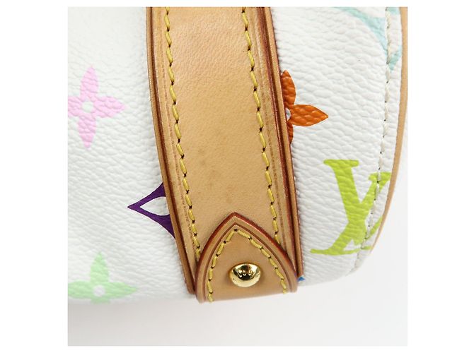 Louis Vuitton Monogram Multicolor Priscilla Hand Bag Blanc M40096 - vista 18