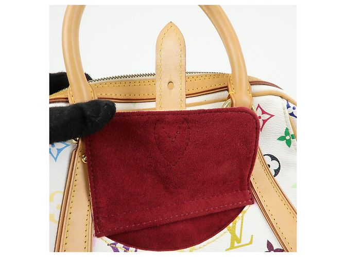 Louis Vuitton Monogram Multicolor Priscilla Hand Bag Blanc M40096 - vista 19