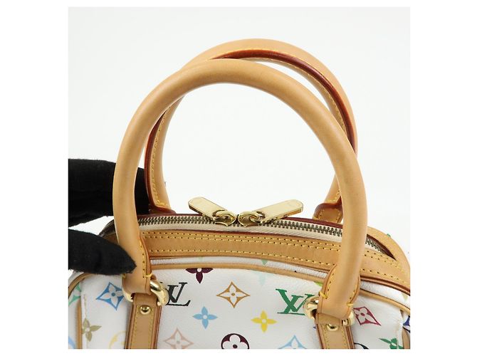 Louis Vuitton Monogram Multicolor Priscilla Hand Bag Blanc M40096 - vista 6