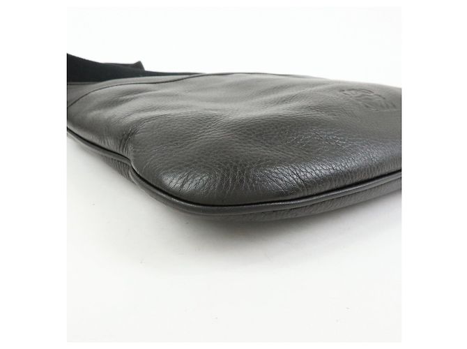 LOEWE Borsa a tracolla Anagram in pelle Borsa a spalla Dark Brown - vista 10