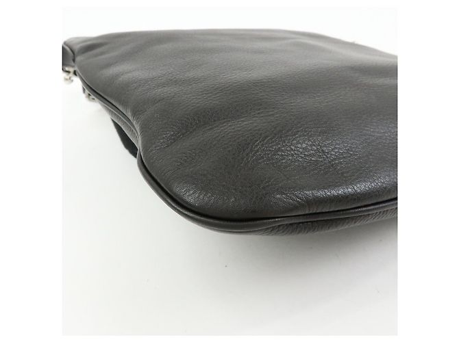 LOEWE Borsa a tracolla Anagram in pelle Borsa a spalla Dark Brown - vista 12