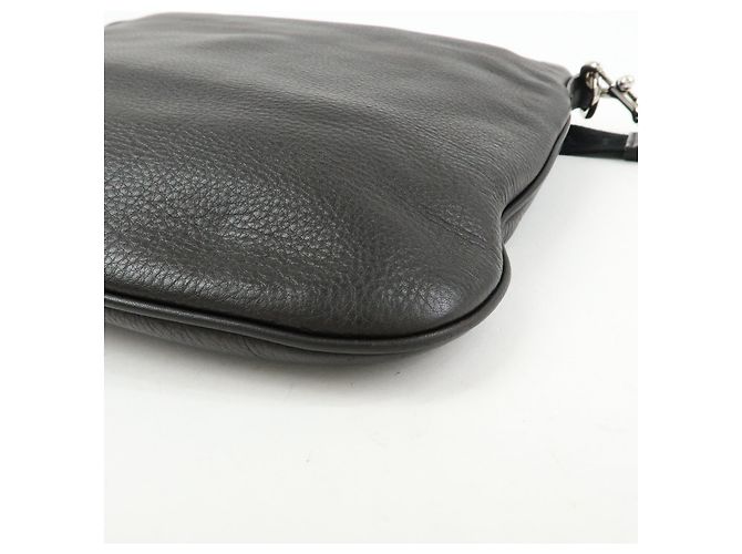 LOEWE Borsa a tracolla Anagram in pelle Borsa a spalla Dark Brown - vista 13