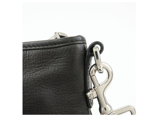LOEWE Borsa a tracolla Anagram in pelle Borsa a spalla Dark Brown - vista 17