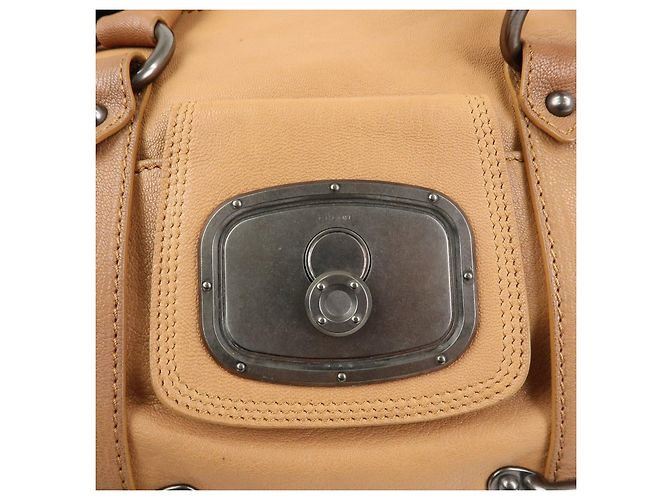 Céline Borsa a mano Boston in pelle con logo CELINE Marrone - vista 18