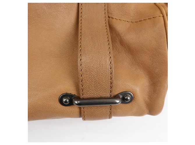 Céline Borsa a mano Boston in pelle con logo CELINE Marrone - vista 21