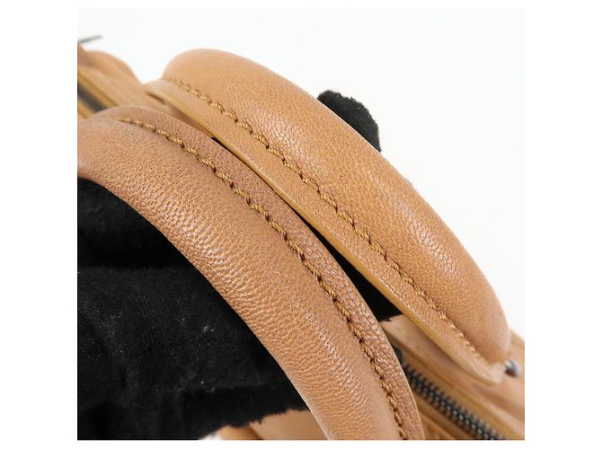 Céline Borsa a mano Boston in pelle con logo CELINE Marrone - vista 8