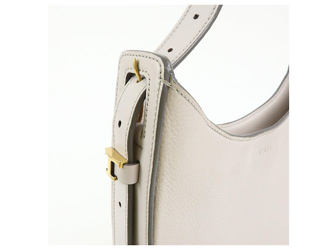 Borsa a tracolla e borsa a mano TOD'S OBOE Medium in pelle Grigio - vista 13