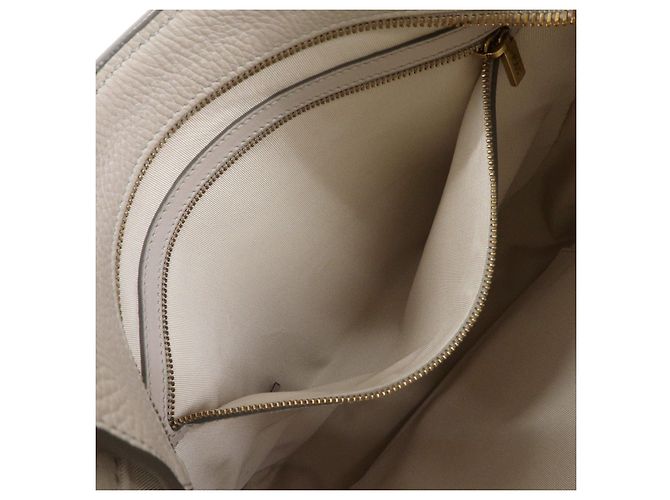 Borsa a tracolla e borsa a mano TOD'S OBOE Medium in pelle Grigio - vista 18