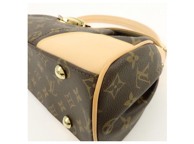 Borsa a tracolla Louis Vuitton Monogram Beverly MM Brown M40121 - vista 10