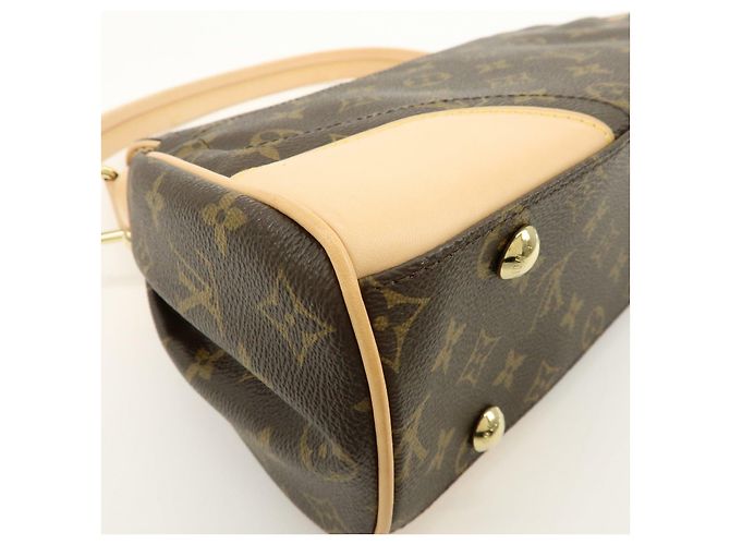 Borsa a tracolla Louis Vuitton Monogram Beverly MM Brown M40121 - vista 11
