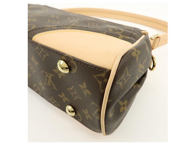 Borsa a tracolla Louis Vuitton Monogram Beverly MM Brown M40121 - vista 12